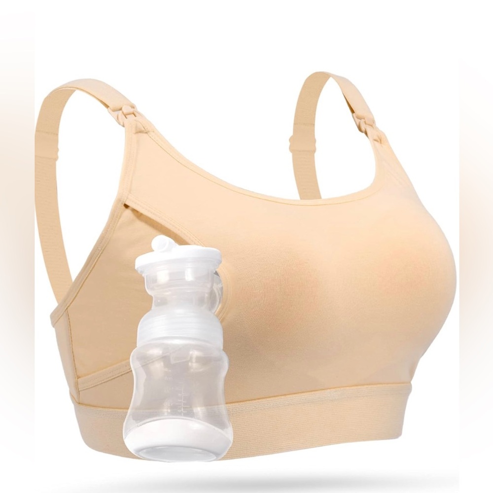 NWT Momcozy 2 in 1 Nursing/ Pumping bra